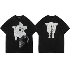 ERD melancholic rich second-generation washed old vtg short sleeved American trendy brand cleanfit heavyweight high street T-shirt for men (37)