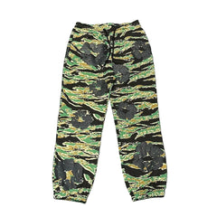 "Denim Tears" Green Camo Floral Pattern Oversized Sweatpants