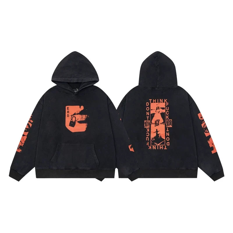 Erd hooded sweatshirt melancholic rich second-generation versatile loose hoodie trendy ins autumn/winter 2025 new European and American fashion brand (10)