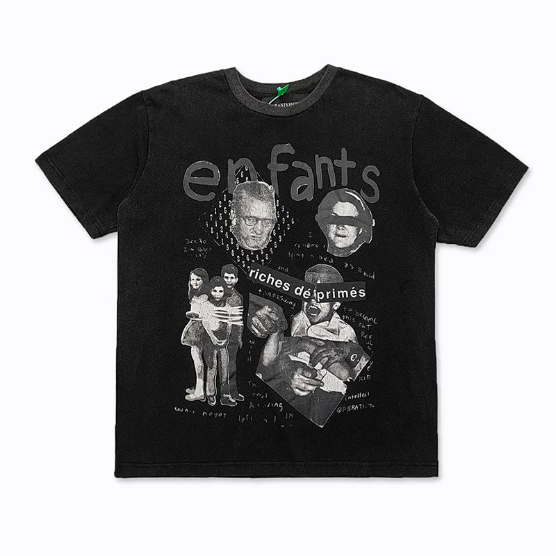 ERD melancholic rich second-generation washed old vtg short sleeved American trendy brand cleanfit heavyweight high street T-shirt for men (2)