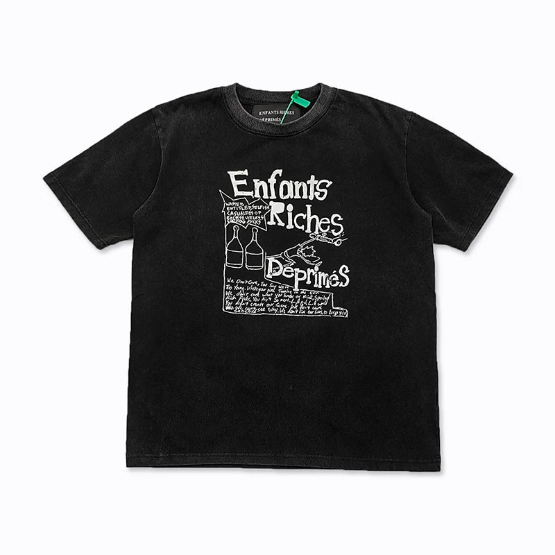 ERD melancholic rich second-generation washed old vtg short sleeved American trendy brand cleanfit heavyweight high street T-shirt for men (21)