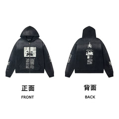 Erd hooded sweatshirt melancholic rich second-generation versatile loose hoodie trendy ins autumn/winter 2025 new European and American fashion brand (52)