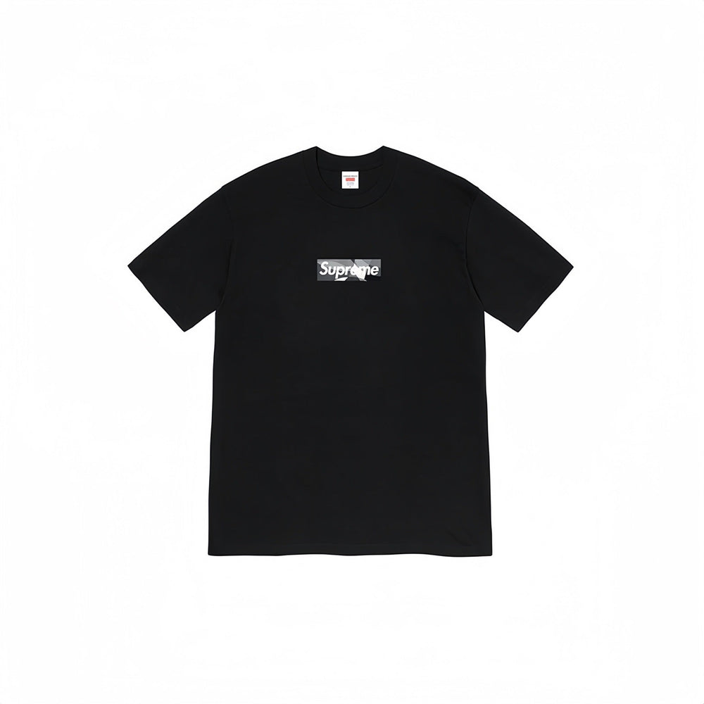 Heavy Cross border Trendy Supreme Letter Printed T-shirt BOX Round Neck Short Sleeve Men's and Women's Loose Casual T-shirt Men's and Women's (12)