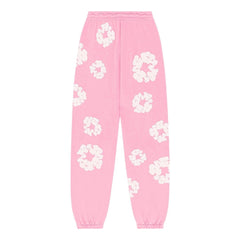 Denim Tears The Cotton Wreath Sweatpants 'Pink'