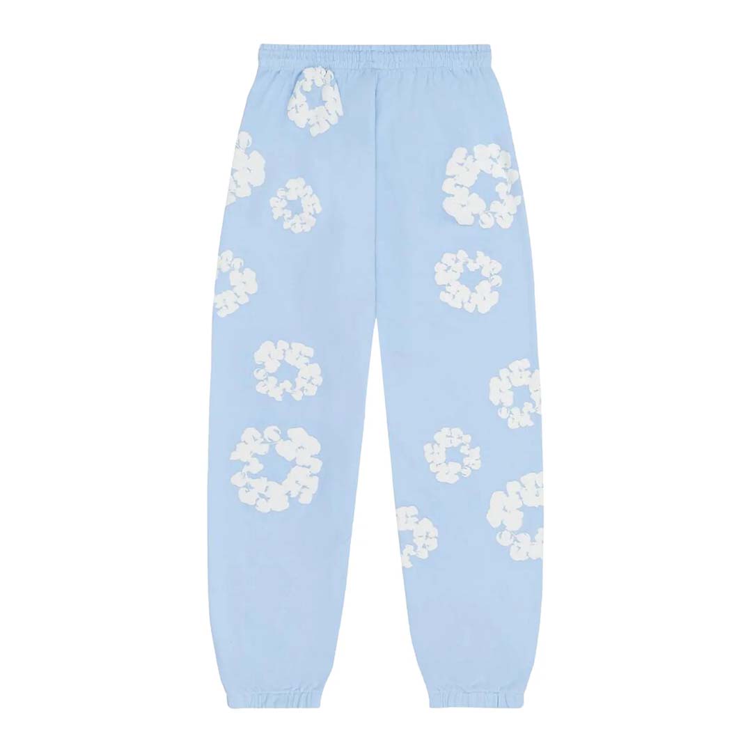 Denim Tears The Cotton Wreath Sweatpants 'Powder Blue'